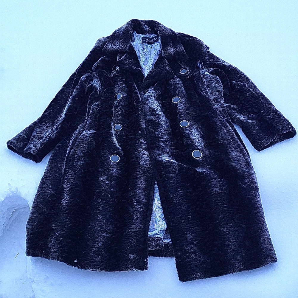 "Mob Wife" PARKHURST Faux Fur Coat